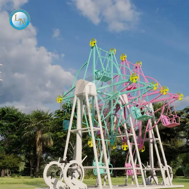 Ferris Wheel Factory - Pedal Powered Happy Amusement Equipment