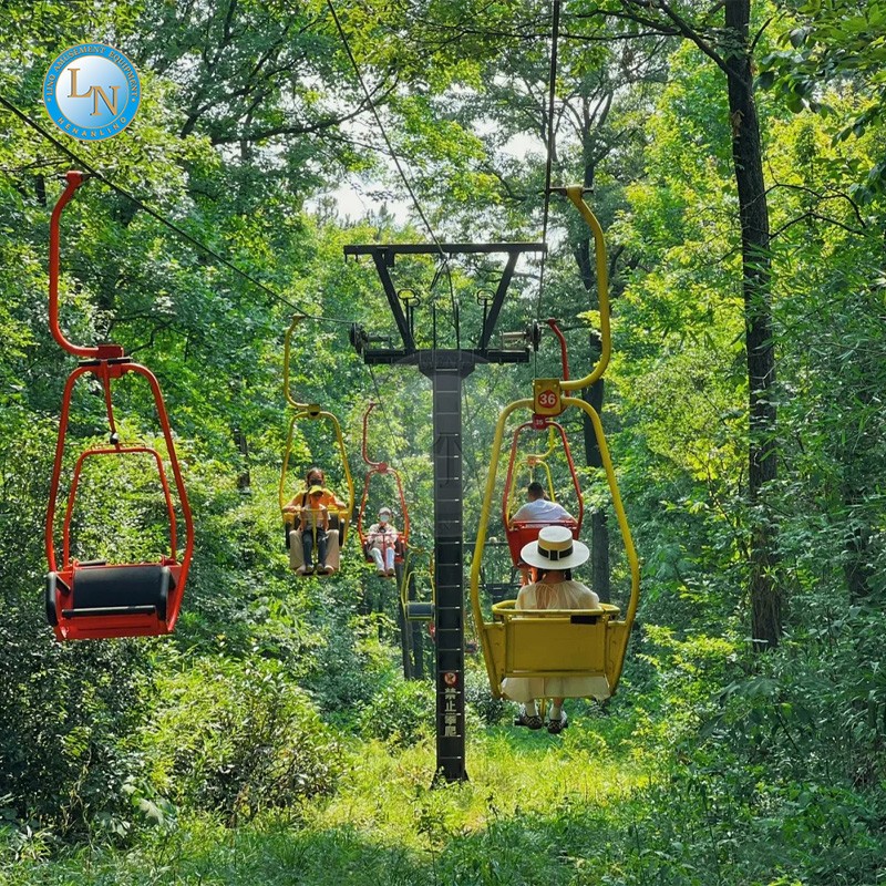 Chairlift Factory - 2 Seat Fix Grip Scenic Area Equipment