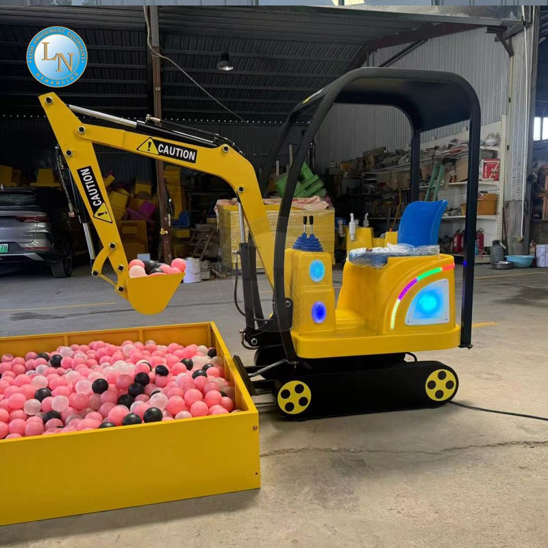 Electric Excavator Manufacturer - Mini Kids Amusement Machine