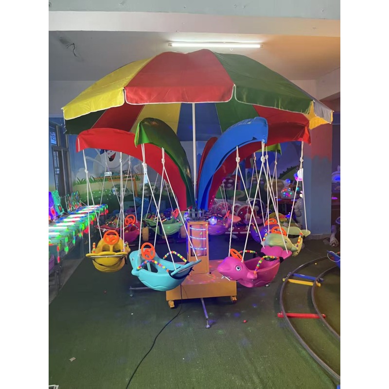 Fish Ride Manufacturer - Portable Metal Amusement Outdoor Equipment
