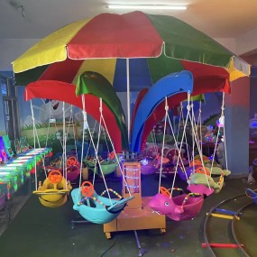 Fish Ride Manufacturer - Portable Metal Amusement Outdoor Equipment