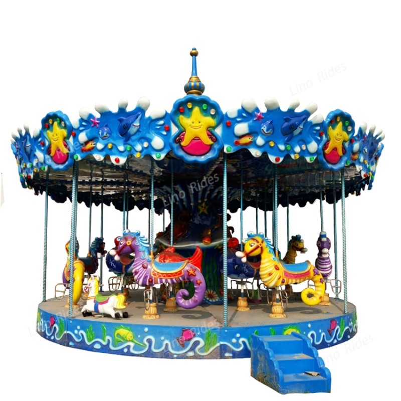 Merry Go Round Factory - Kids Carousel Horse Amusement Equipment
