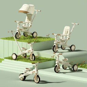 Children Tricycle Manufacturer - Foldable Multifunctional
