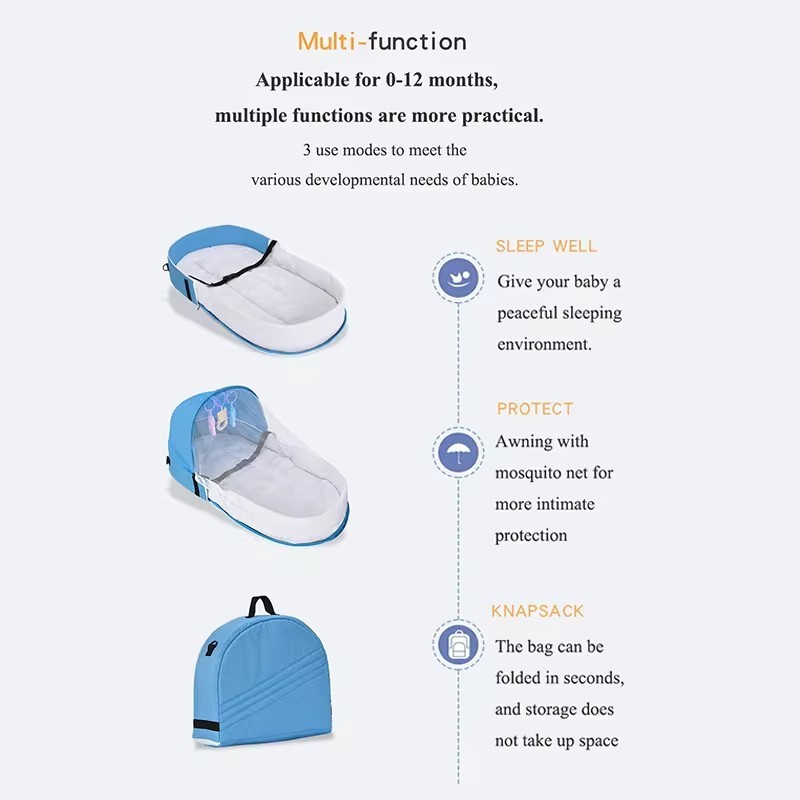 Baby Bassinet Manufacturer - Custom Aluminum Portable