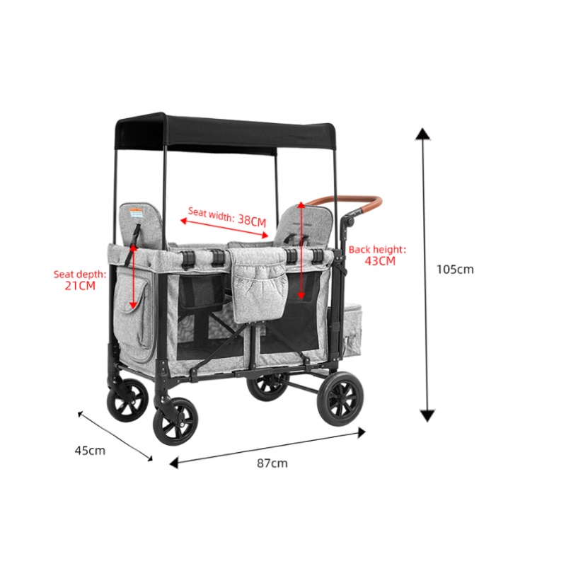 Baby Stroller Supplier - 3-in-1 Multi-functional Pram