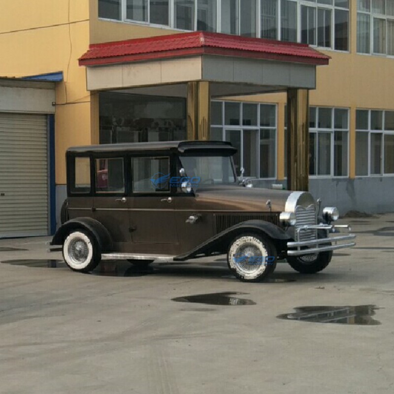 Retro Sightseeing Car Manufacturer - Electric Vintage Classic Car
