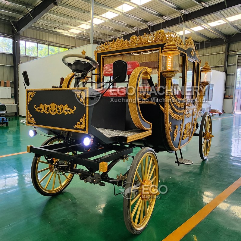 Royal Horse Carriage Factory - Black Gold Multi-functional Luxury