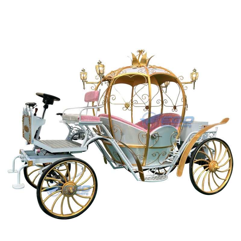 Pumpkin Carriage Manufacturer - OEM Custom Electric Sculpted Design
