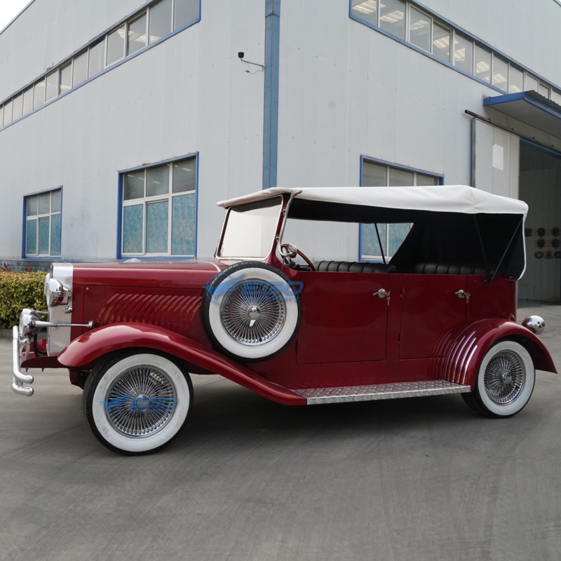 Classic Car Factory - Luxury 5 Seats Electric Wedding Retro Car