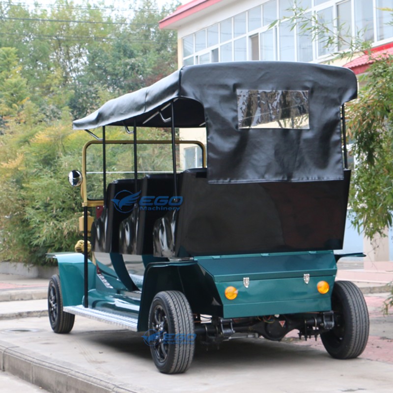 Classic Car Manufacturer - Green Three Rows Special Transportation