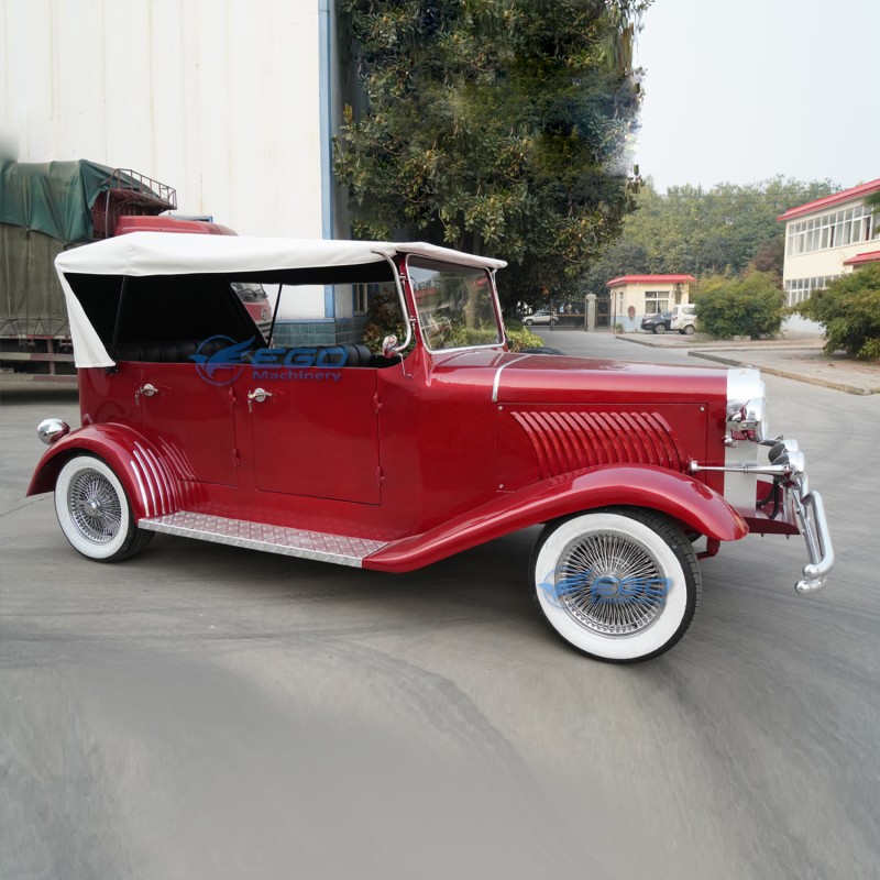 Classic Car Factory - Luxury 5 Seats Electric Wedding Retro Car