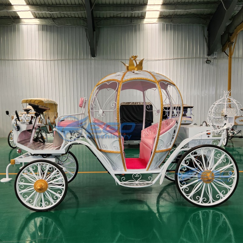Pumpkin Carriage Manufacturer - OEM Custom Electric Wedding Transportation
