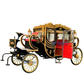 Royal Horse Carriage Factory - Black Gold Multi-functional Luxury