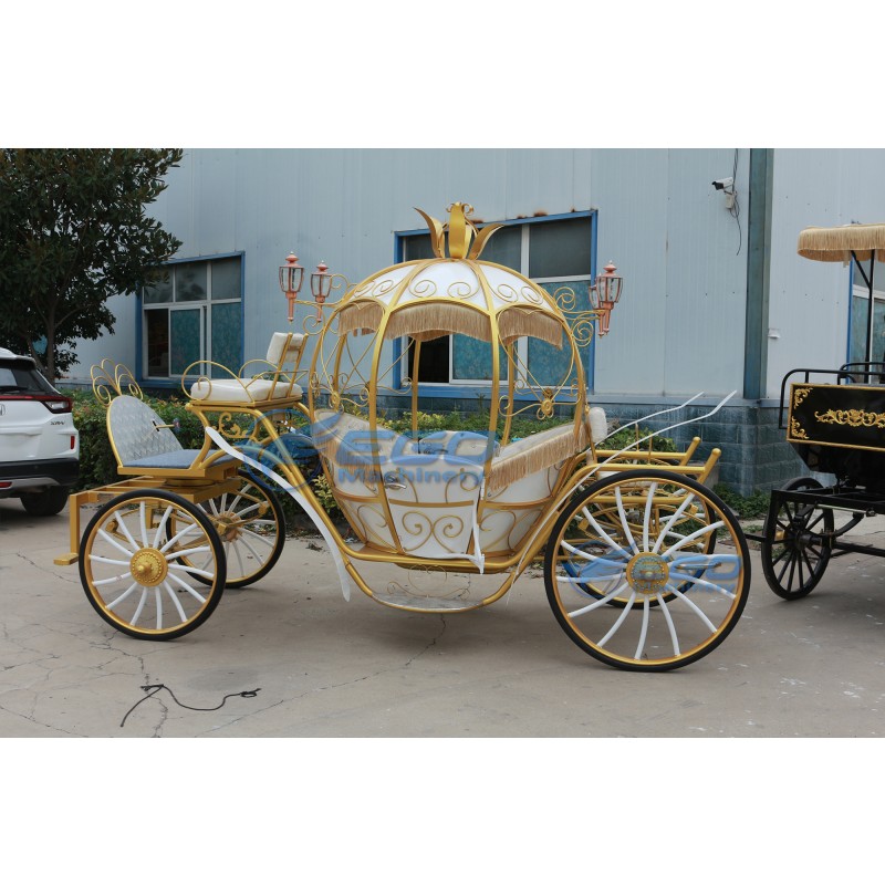 Pumpkin Carriage Manufacturer - OEM Custom Electric Sculpted Design