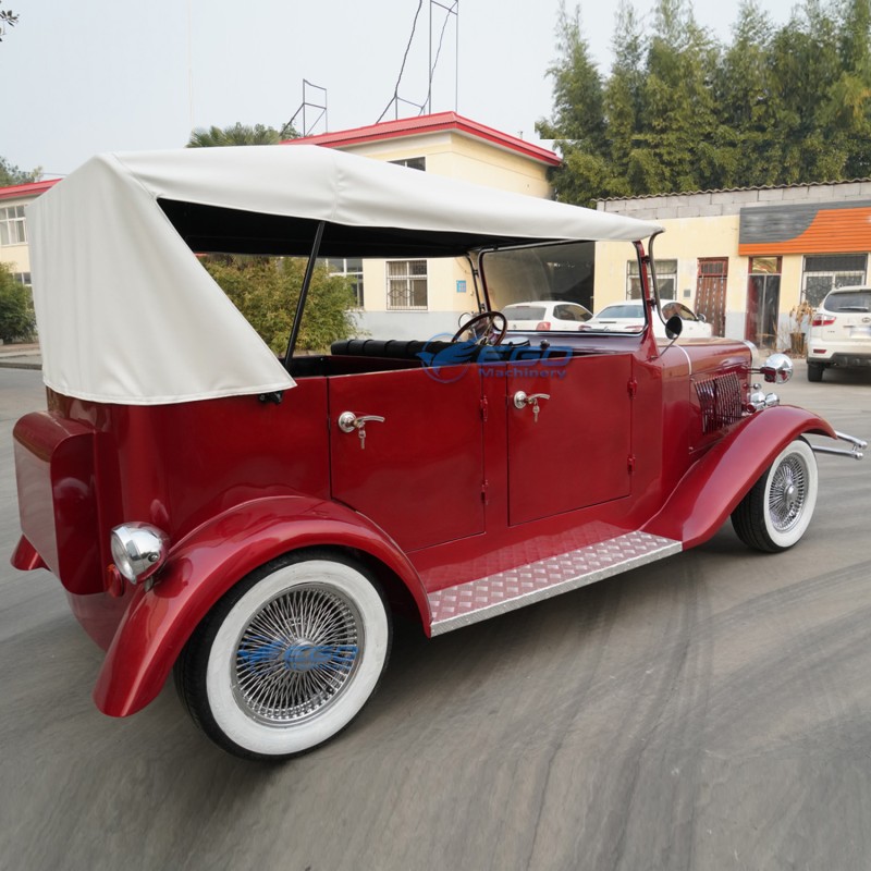 Classic Car Factory - Luxury 5 Seats Electric Wedding Retro Car