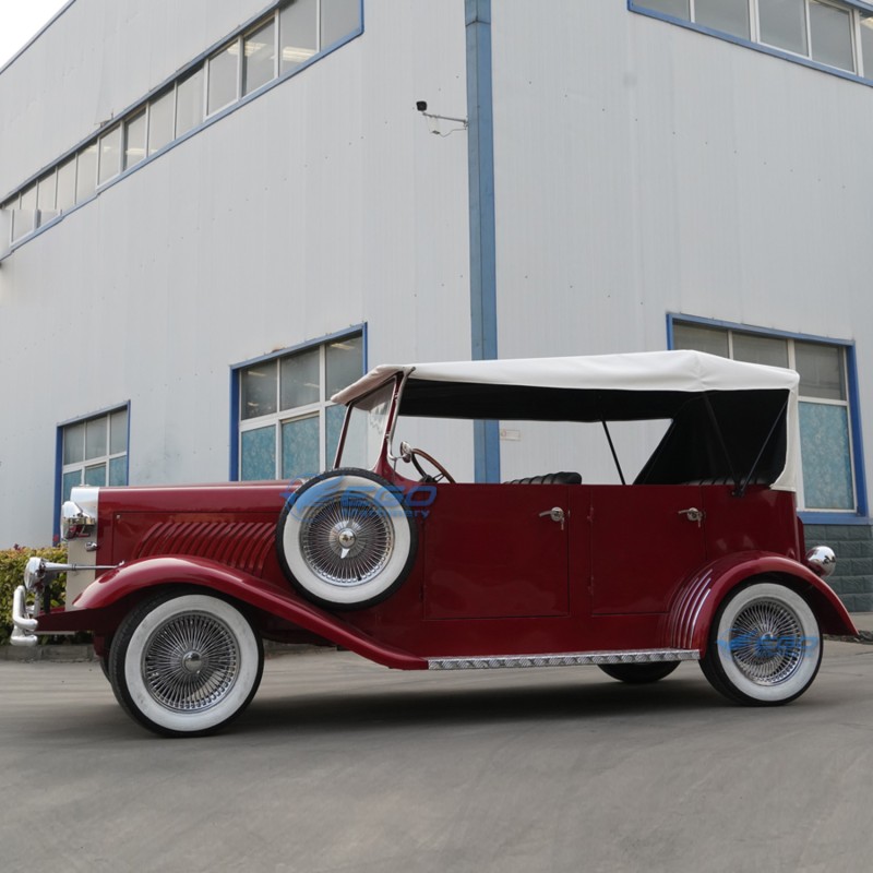 Classic Car Factory - Luxury 5 Seats Electric Wedding Retro Car