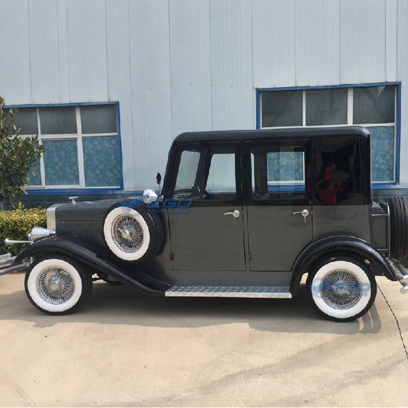 Retro Sightseeing Car Manufacturer - Electric Vintage Classic Car