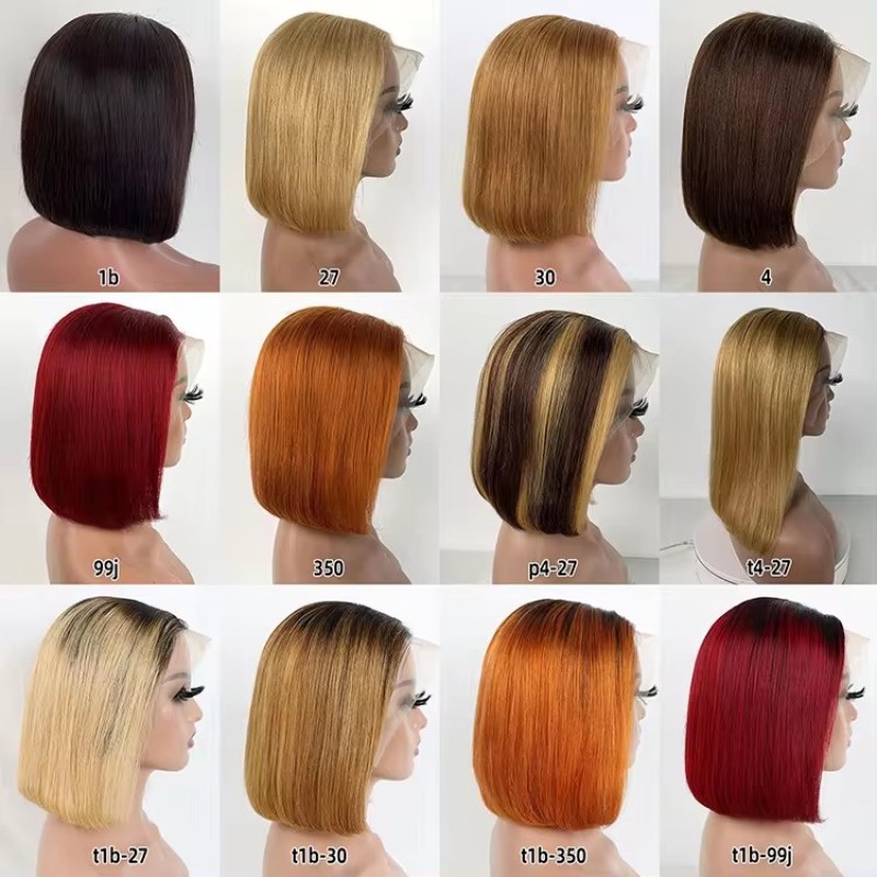 Lace Front Wig Factory - Vietnamese Raw Hair Bone Straight Bob