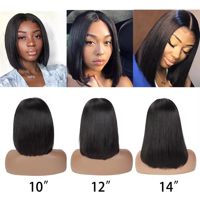 Lace Front Wig Manufacturer - Brazilian Virgin Water Wave Bob