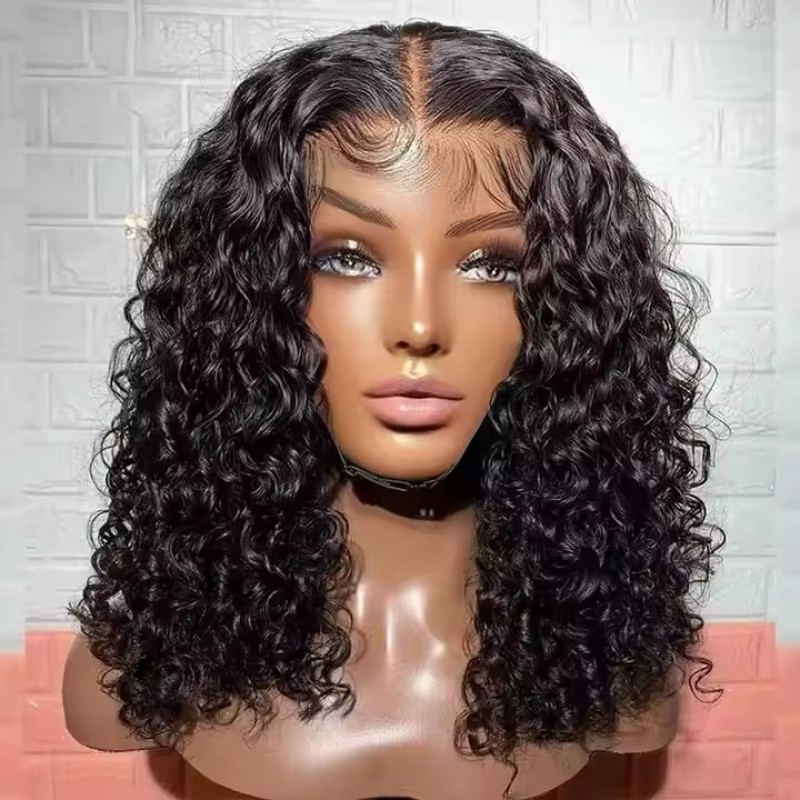 Lace Front Wig Manufacturer - Brazilian 13x4 Straight Bob Large Cap