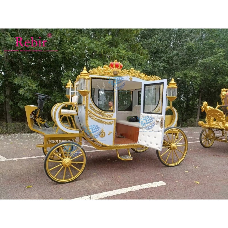 Gold Carriage Factory - Wholesale Electric Princess Wedding Wagon