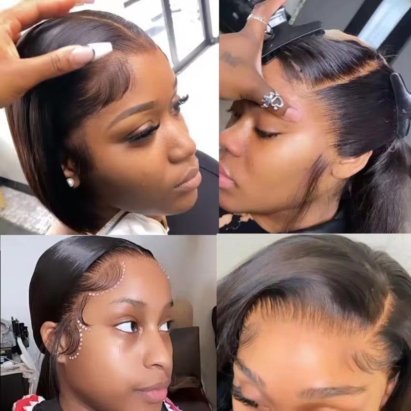 Lace Front Wig Factory - Vietnamese Raw Hair Bone Straight Bob