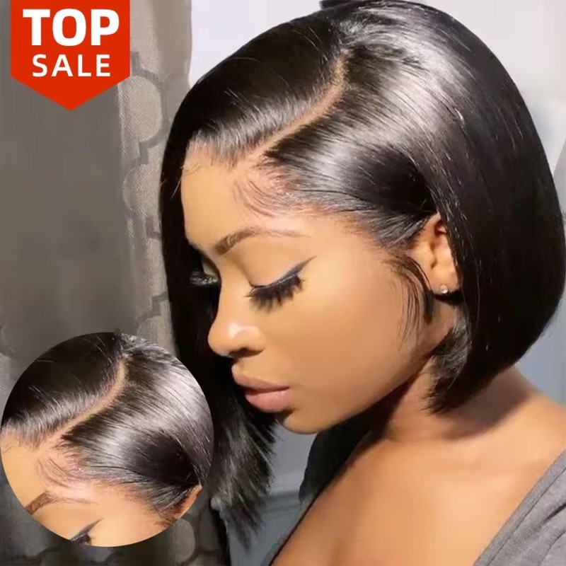 Lace Front Wig Factory - Brazilian Virgin Remy Straight Bob