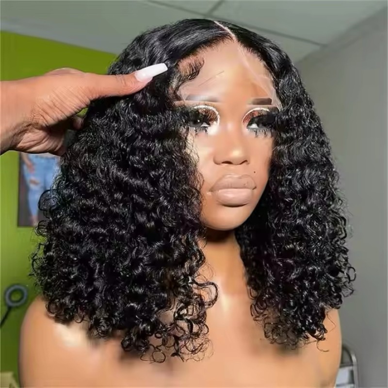 Lace Front Wig Manufacturer - Brazilian 13x4 Straight Bob Large Cap