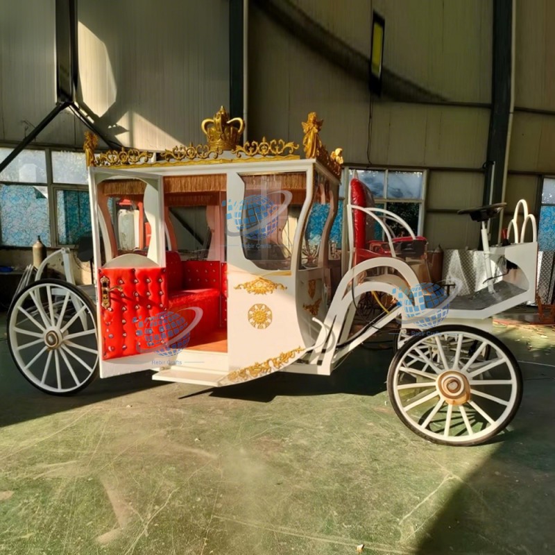 European Carriage Factory - Classic Wedding Electric Horseless Wagon