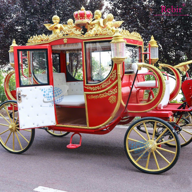 Royal Horse Carriage Manufacturer - Luxury Electric Wedding Sightseeing