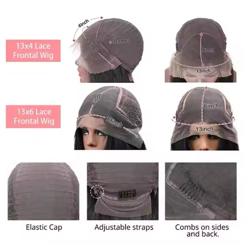 Lace Front Wig Manufacturer - 13x4 Brazilian Virgin Human Hair