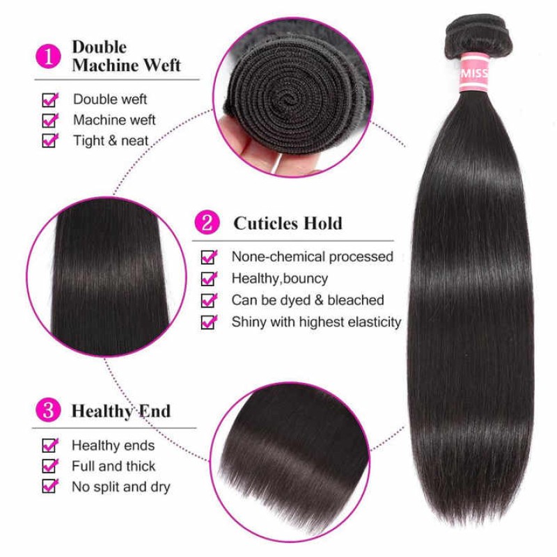 Hair Bundles Manufacturer - Cheap Indian Temple Cuticle Aligned