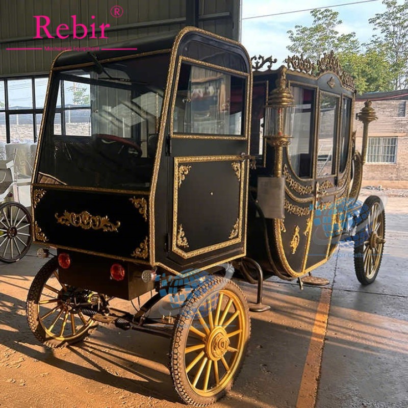 Electric Carriage Manufacturer - OEM Luxury Wedding Horseless Design