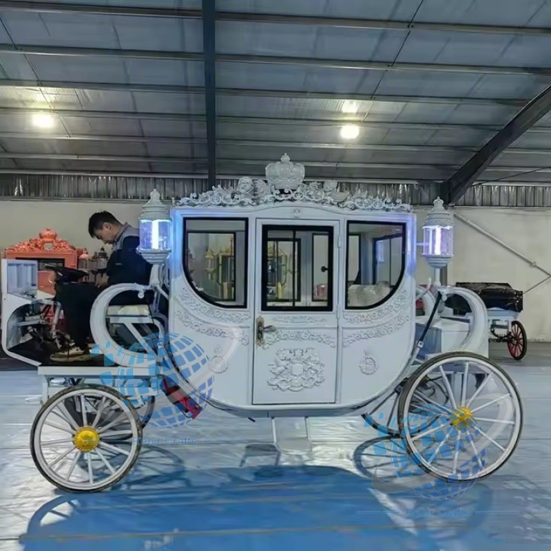Wedding Carriage Factory - Pure Color Electric Horseless Vehicle