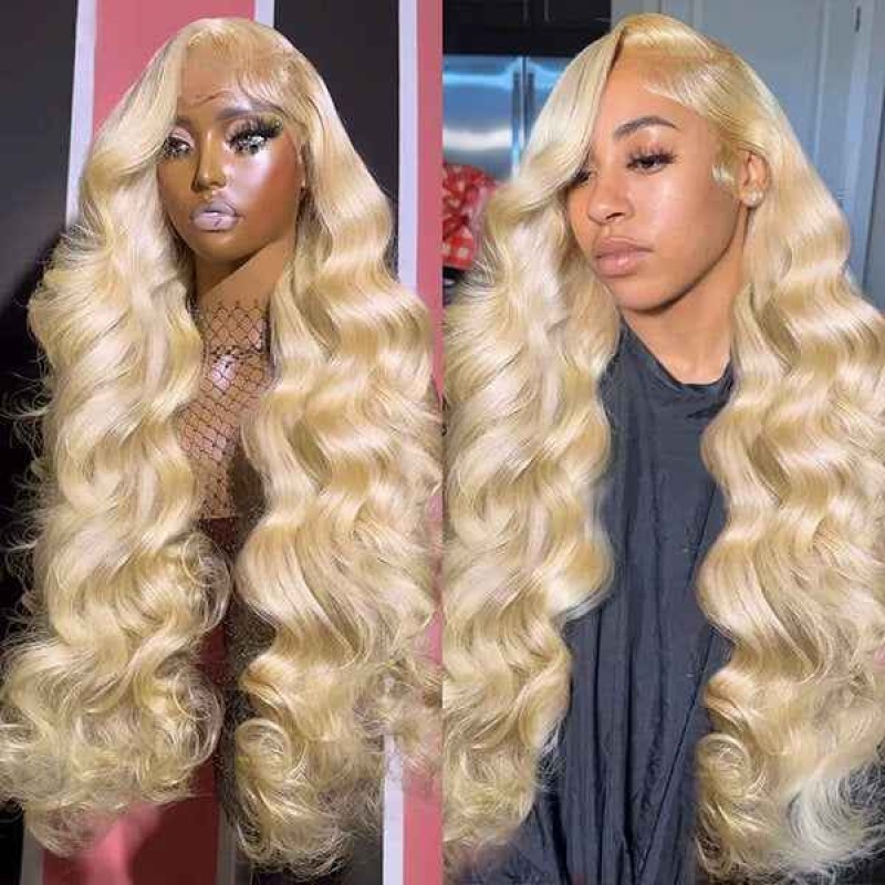 Lace Wig Manufacturer - 40Inch Vietnamese Raw HD Blonde Bone Straight