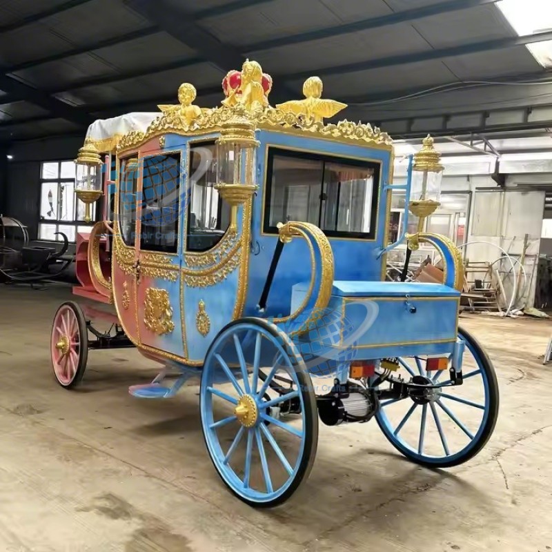Horse Carriage Manufacturer - Wedding Sightseeing Cart Saddle Wagon