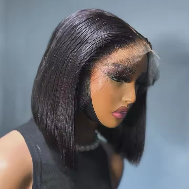 Bob Wig Factory - Brazilian Short Straight Pre-Plucked Small Cap