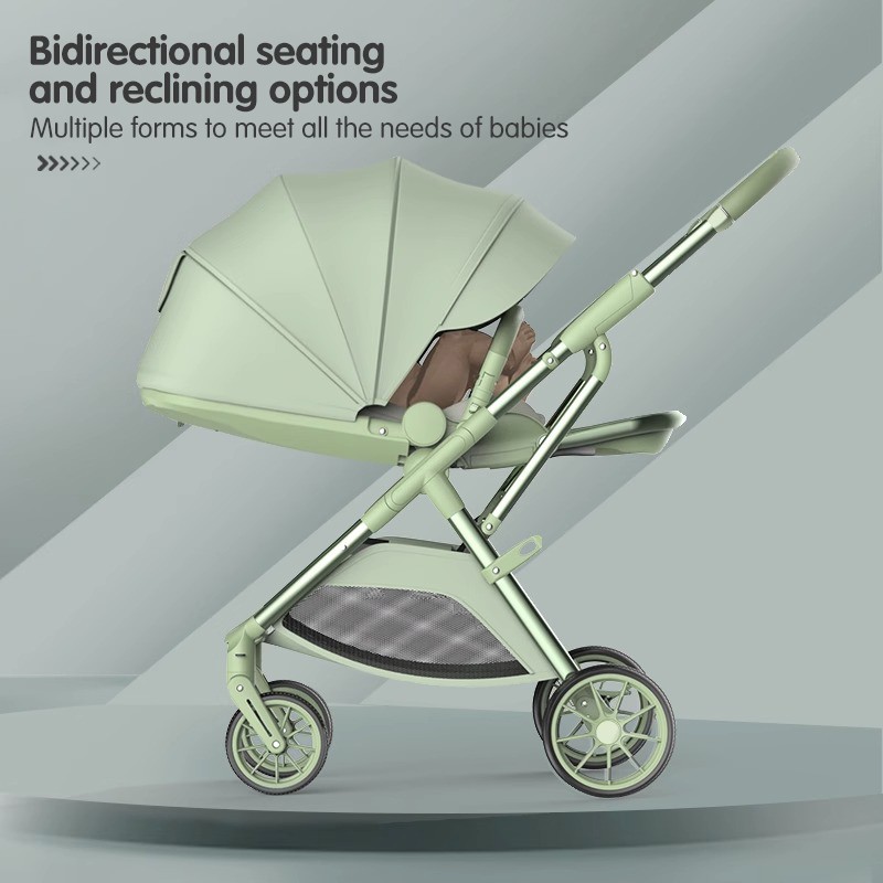 Baby Stroller Factory - Two Way Push Easy Folding Pram