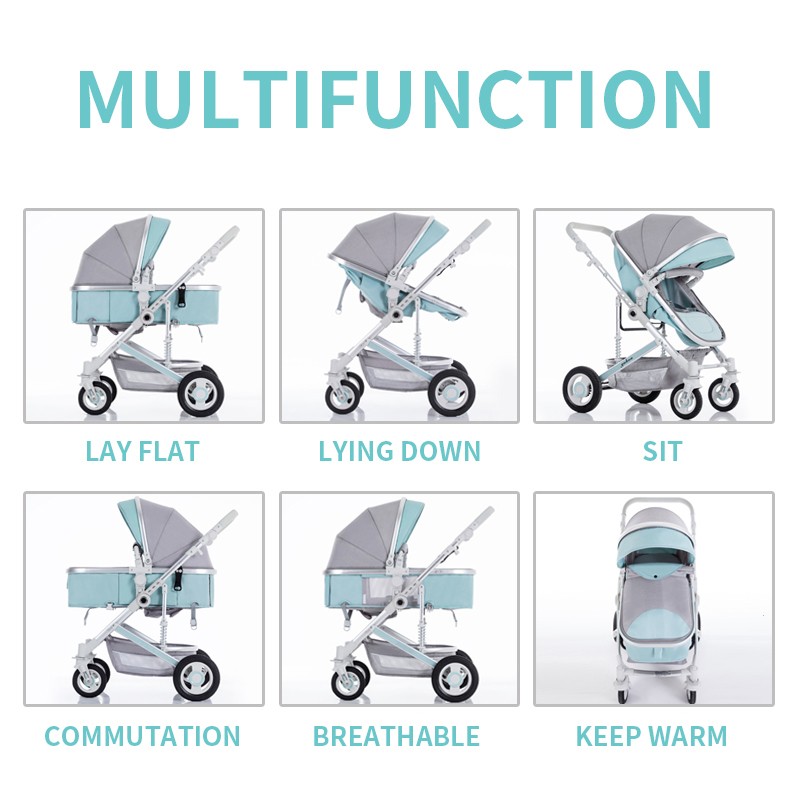 Baby Stroller Manufacturer - Wholesale 2 in 1 Foldable