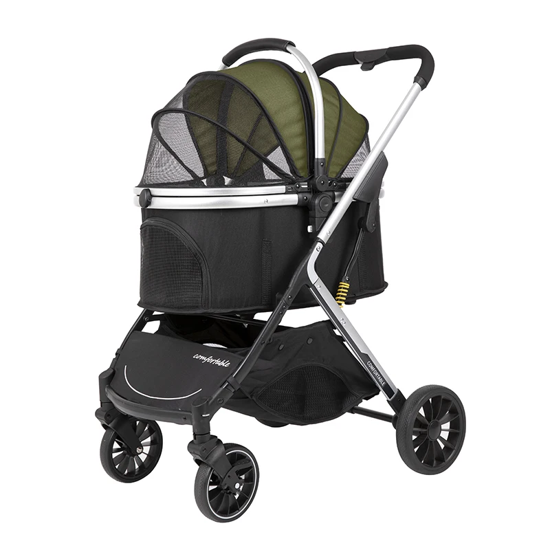Pet Stroller Factory - Hot Style 3 Side Breathable Mesh