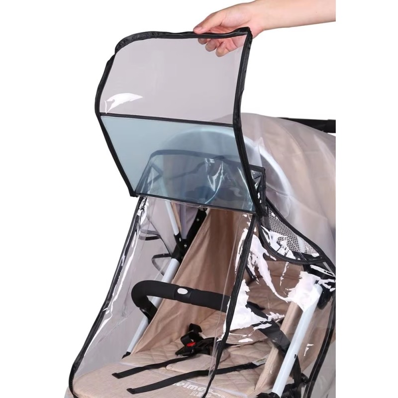 Stroller Rain Cover Factory - EVA Water-proof Transparent
