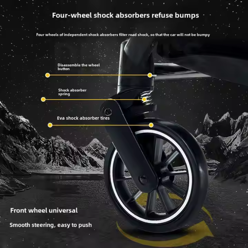 Baby Stroller Manufacturer - EN1888 Lightweight Portable