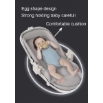 Strong compact baby stroller