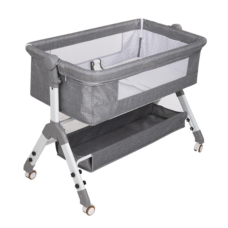 Baby Bed Factory - Hot Sale Swing Crib Adjustable Height