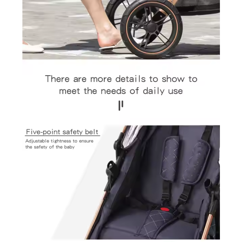 Baby Stroller Manufacturer - 3 in 1 Removable Seat Storage