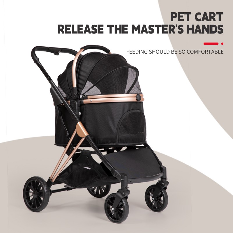 Pet Stroller Manufacturer - Hot Selling Adjustable Canopy