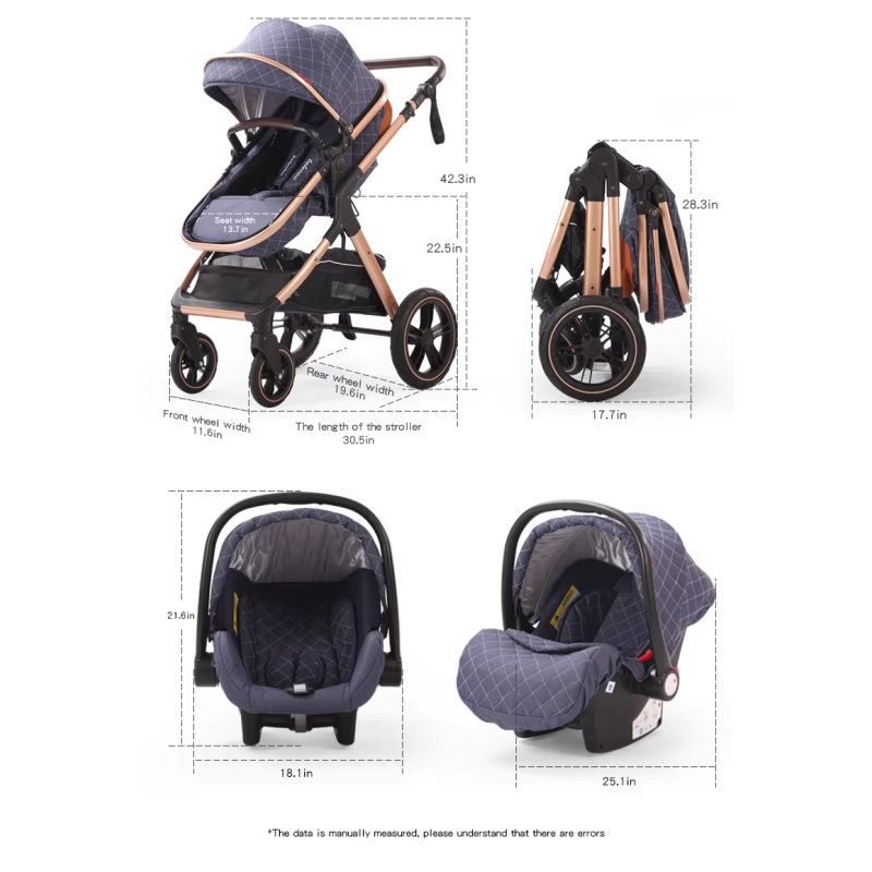 Baby Stroller Manufacturer - Luxury High Landscape Two Way