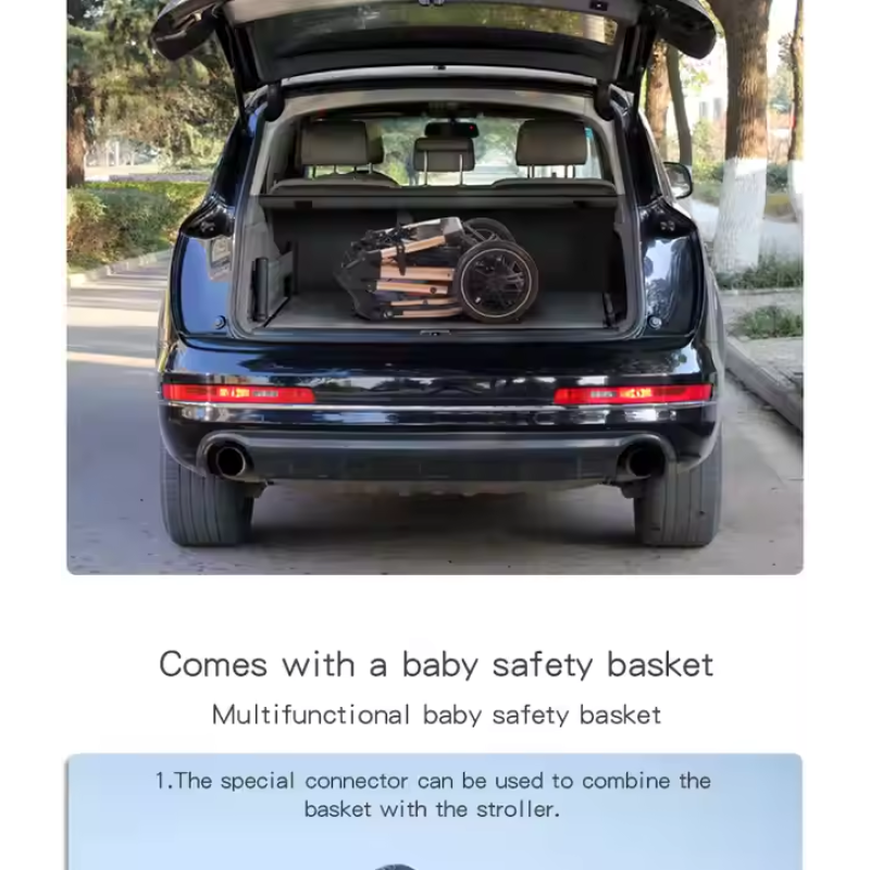 Baby Stroller Manufacturer - 3 in 1 Removable Seat Storage