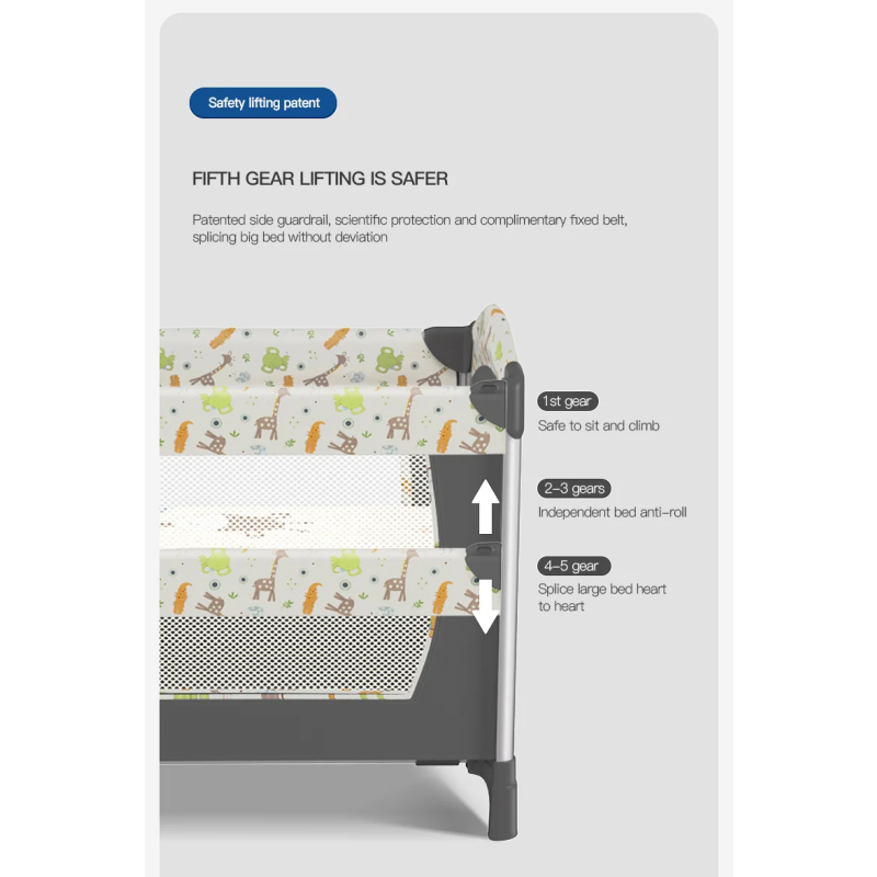 Baby Bed Factory - Mother Side Multi Functional Double