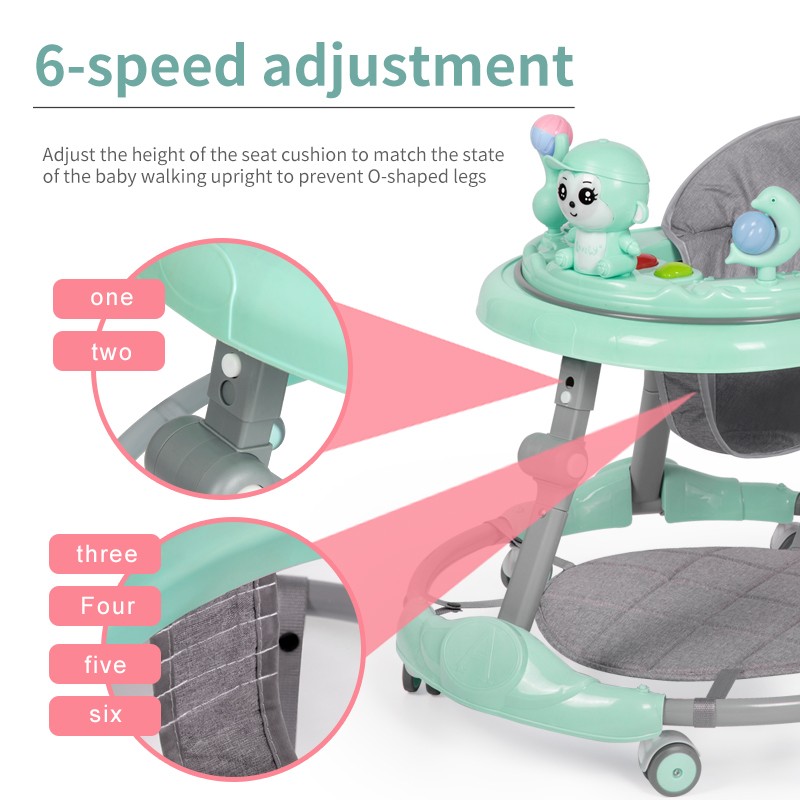Baby Walker Manufacturer - Wholesale With Toys Foldable